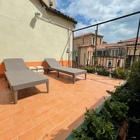 San Marco Suite And Luxury Apartment With Terrace * Venedig
