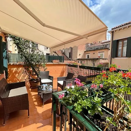 San Marco Suite And Luxury Apartment With Terrace * Venedig
